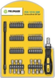Set de 56 embouts avec tournevis à cliquet et rallonge flexible