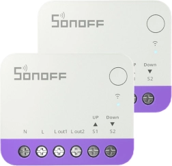 Sonoff Mini-RBS interrupteur Wi‑Fi intelligent pour volets roulants (2 pcs)