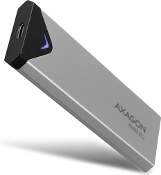 Boîtier en aluminium AXAGON pour disque externe USB‑C 3.2 Gen 2 - SSD M.2 NVMe gris