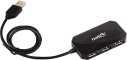 Hub USB 4 ports LOCUST USB 2.0 noir