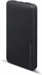 Batterie externe 10000 mAh noire