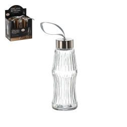 Bouteille avec bouchon à vis 250 ml - 6 pièces