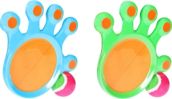 Jeu de capture pour enfants avec main à fermeture velcro