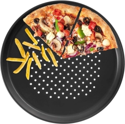 Moule à pizza perforé 32 cm
