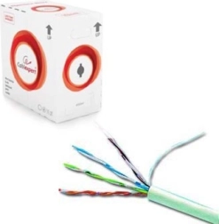 Câble UTP Cat 6, conducteur plein AWG24, 305 m, gris