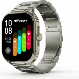 Montre connectée HiFuture Ultra3 Pro argentée