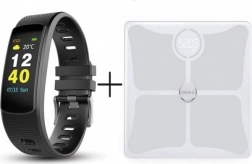 UMAX Stay Active – balance connectée US10C et bracelet fitness U‑Band 116HR Color