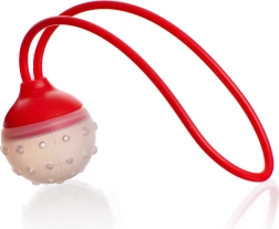 Passoire en silicone pour thé et épices CULINARIA, 5 × 22 cm, rouge