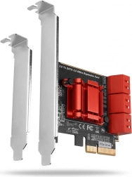 Contrôleur Axagon PCIe 6x SATA interne 6G ASM1166 (SP et LP)