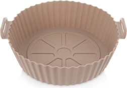 Insert en silicone pour friteuse à air 23 cm, beige