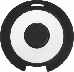 Couvercle en verre avec bord en silicone GRANDE COMBI 17 cm