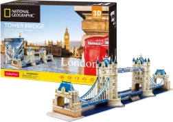 Puzzle 3D NATIONAL GEOGRAPHIC Tower Bridge – 120 pièces
