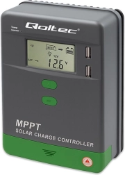 Régulateur de charge solaire mppt 40a 12v/24v avec lcd, bluetooth et 2× usb pour gel et lifepo4