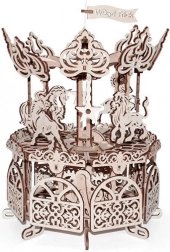 Puzzle 3D en bois WOOD TRICK carrousel