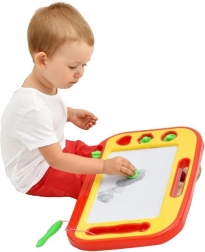 Tablette de dessin magnétique avec stylo magnétique et tampons