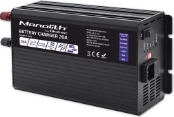 Chargeur de batteries intelligent Monolith 20A 24V pour LiFePo4, AGM, GEL, SLA