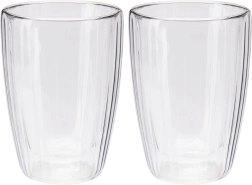 Verres isothermes à double paroi pour café et thé 350 ml, lot de 2