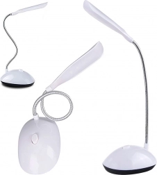 Lampe de bureau LED blanche