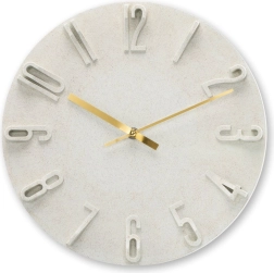 Horloge murale 30 cm Corfu beige