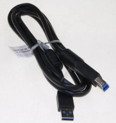 câble samsung usb 3.0 1,5 m usb-a vers usb-b pour moniteurs et tv