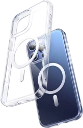 Coque magnétique pour iPhone 16 Pro transparente McDodo