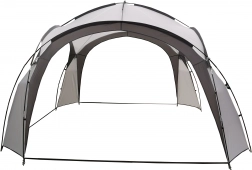 Pavillon de jardin avec sac de transport, gris, MULTIGARDEN