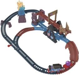 méga-ensemble grotte de cristal Thomas & Friends avec locomotive motorisée