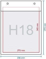 enveloppe à bulles H18 autocollante 37 × 29 cm