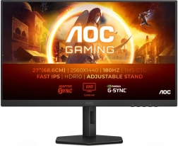 Moniteur de jeu AOC 27″ 180 Hz avec dalle Fast IPS et pied réglable en hauteur (HDMI/DP)
