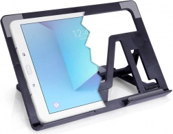 Support de tablette réglable, noir, pliable 26 × 18,5 cm