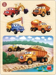 Dino puzzle en bois Tatra dans la carrière 13 pièces