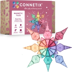 Connetix Pastel Geometry Pack jeu de construction magnétique 40 pièces