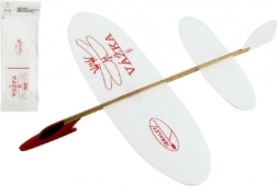 Modèle d'Avion à Lancer Libellule en Polystyrène et Bois