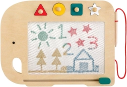 Petit Collage ardoise de dessin magnétique en bois