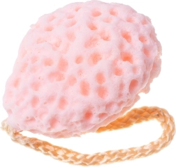 Éponge de lavage / éponge de bain - rose