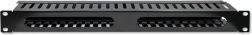 Organisateur de câbles pour rack 19″, 1U, 24 positions – QOLTEC