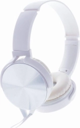 Casque stéréo avec microphone Montana blanc