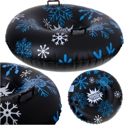 Chambre à air de neige gonflable avec flocons 95 cm