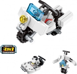 QMAN moto 3-en-1 – mini kit de construction (36 pièces)