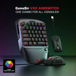 Combo clavier et souris gaming GameSir VX2 AimSwitch
