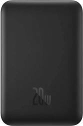 Batterie externe magnétique BASEUS Magnetic Mini 10000 mAh avec USB‑C et charge rapide 20 W – noir