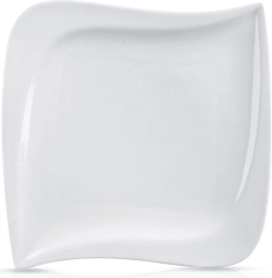 Assiette plate en porcelaine MONA 25 × 25 cm
