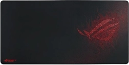 ROG SHEATH Tapis de souris de jeu en tissu noir/rouge, extra grand