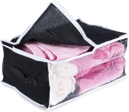 Sac de rangement textile pour linge de lit 45 × 30 × 20 cm