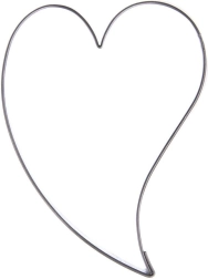 Emporte-pièce en acier inoxydable cœur 3 cm