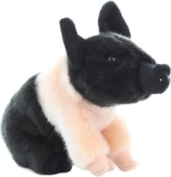 Cochon en peluche éco-responsable 19 cm