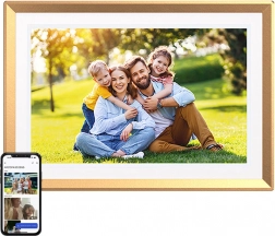 Cadre photo numérique Arzopa D10 10,1" doré