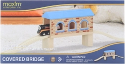 Tunnel de pont en bois pour enfants