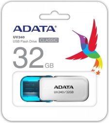 Clé USB ADATA UV240 32 Go USB 2.0 blanche