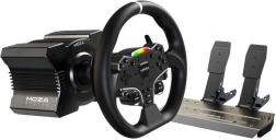 Moza Racing R5 RS20 ensemble volant à entraînement direct, pédales SR‑P Lite et fixation de table (PC)